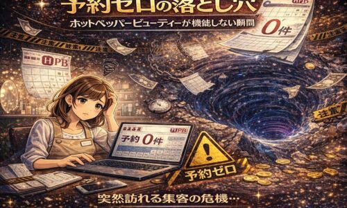 検索されてるのに予約が入らない？ホットペッパービューティーの現実