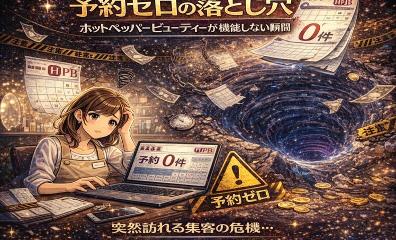 検索されてるのに予約が入らない？ホットペッパービューティーの現実