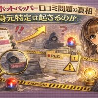 ホットペッパービューティー口コミがバレる理由と削除基準を警告的に示したアイキャッチ画像