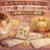 ホットペッパービューティーでエリアNo.1を目指すポジション戦略を解説するアイキャッチ画像