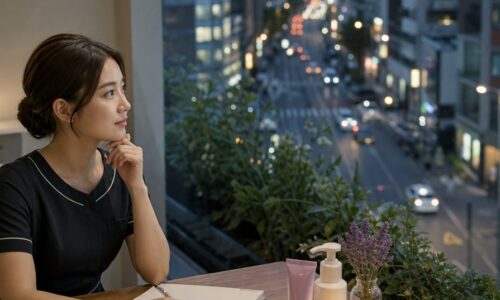 エステ集客の継続とリピーター化の仕組みを考える女性エステティシャン