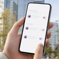 ホットペッパーの予約履歴は他人に見られるのか、公開範囲を確認するスマートフォン画面