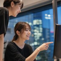 pc版サロンボードで美容サロンの予約管理をパソコンで行うイメージ