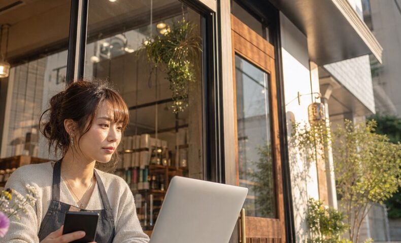 サロンボード ログイン pc版の入口とスマホ版との違いを確認するパソコン画面