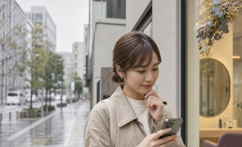 salonbord ログイン画面へアクセスするための入口と確認ポイントを示すイメージ