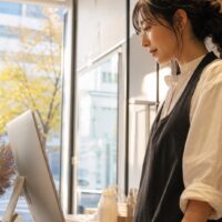 ホットペッパービューティーの予約履歴をサロンの顧客管理に活用するイメージ