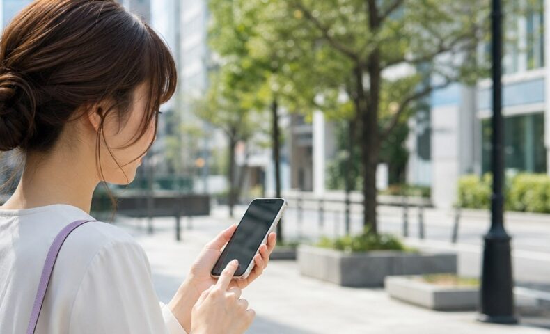 ホットペッパーの口コミが投稿後に反映されるまでの時間と確認方法をイメージしたスマートフォン画面
