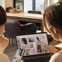 ホットペッパービューティーとSNSを連携してサロン集客を高めるイメージ